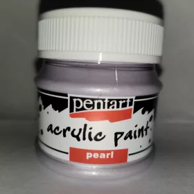 Pentart gyöngyház akrilfesték 50 ml - lila