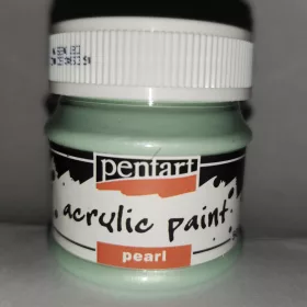 Pentart gyöngyház akrilfesték 50 ml - zöld