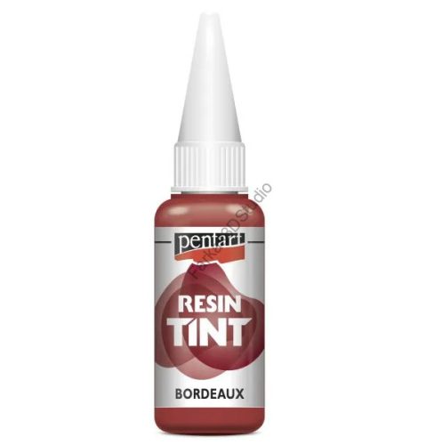 Bordó Pentart Resin Tint - Gyanta színező tinta 20ml