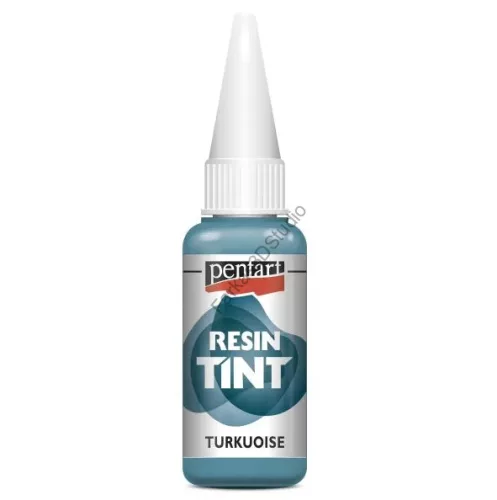 Türkiz Pentart Resin Tint - Gyanta színező tinta 20ml