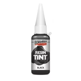 Fekete Pentart Resin Tint - Gyanta színező tinta 20ml