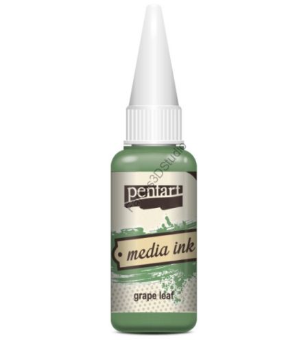 Pentart Média Tinta 20 ML - Szőlőlevél