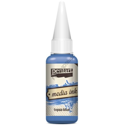 Pentart Média Tinta 20 ML - Topázkék