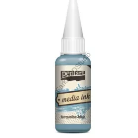 Pentart Média Tinta 20 ML - Türkizkék