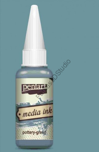 Pentart Média Tinta 20 ML - Fazekaszöld