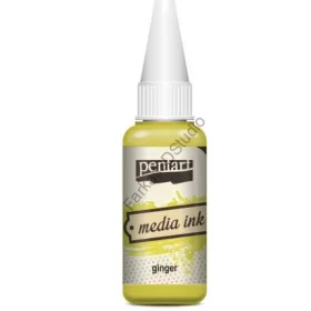 Pentart Média Tinta 20 ML - Gyömbér
