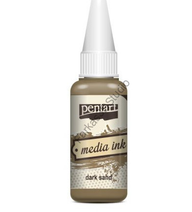 Pentart Média Tinta 20 ML - Sötéthomok