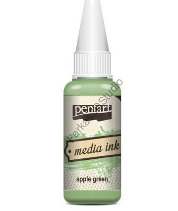 Pentart Média Tinta 20 ML - Almazöld