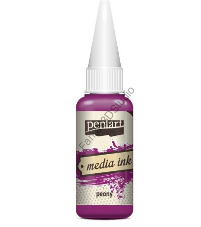 Pentart Média Tinta 20 ML - Bazsarózsa