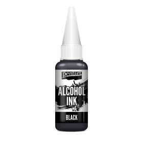 Pentart Média Tinta 20 ML - Fekete