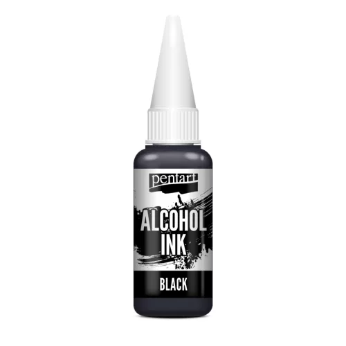 Pentart Média Tinta 20 ML - Fekete
