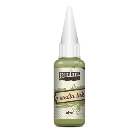 Pentart Média Tinta 20 ML - Olíva