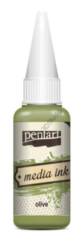 Pentart Média Tinta 20 ML - Olíva