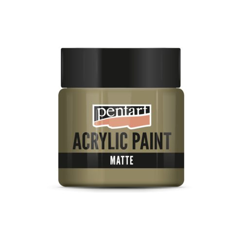 Pentart Matt akrilfesték 50 ml - Sólyom barna