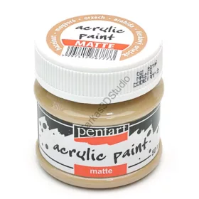 Pentart Matt akrilfesték 50 ml - Mogyoró
