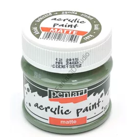 Pentart Matt akrilfesték 50 ml - Kekizöld