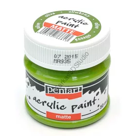 Pentart Matt akrilfesték 50 ml - Oliva