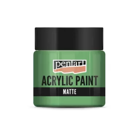 Pentart Matt akrilfesték 50 ml - Papagájzöld