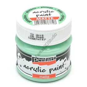 Pentart Matt akrilfesték 50 ml - Pisztácia