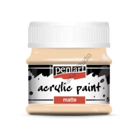 Pentart Matt akrilfesték 50 ml - Púderszín