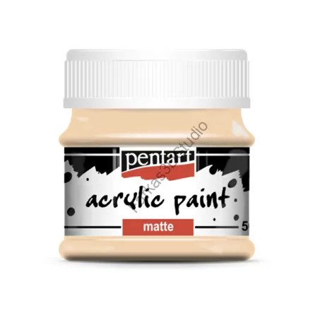 Pentart Matt akrilfesték 50 ml - Púderszín