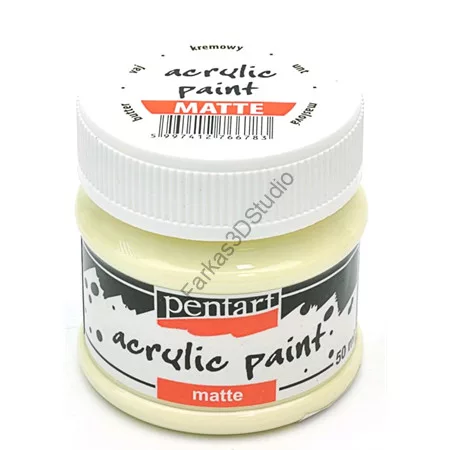Pentart Matt akrilfesték 50 ml - Vaj