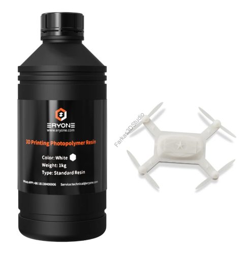 Fehér Eryone UV 405nm Standard Resin 1KG