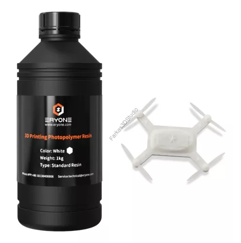 Fehér Eryone UV 405nm Standard Resin 1KG