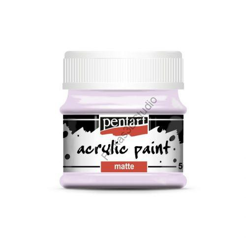 Pentart Matt akrilfesték 50 ml - Pasztelibolya