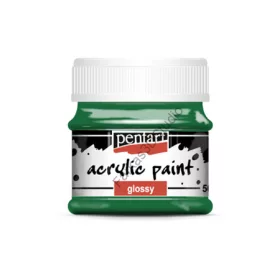 Pentart fényes akrilfesték 50 ml - Fenyőzöld