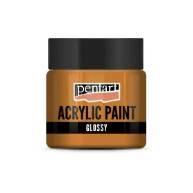 Pentart fényes akrilfesték 50 ml - Narancs