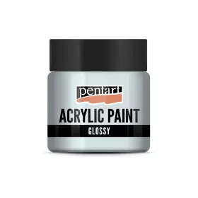 Pentart fényes akrilfesték 50 ml - Jégkék