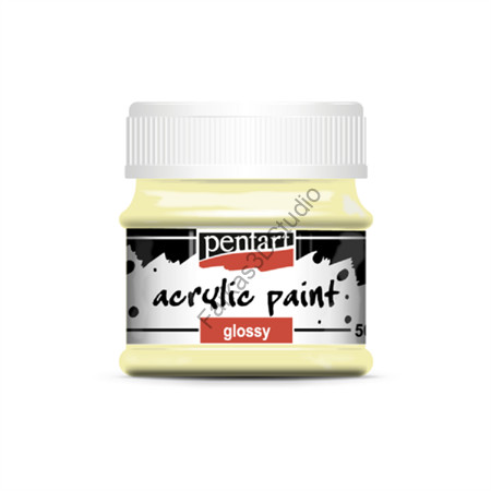 Pentart fényes akrilfesték 50 ml - Vaj