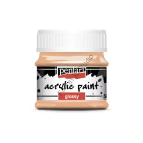 Pentart fényes akrilfesték 50 ml - Lazac