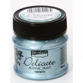 Delicate metál akrilfesték 50 ml - kékezüst