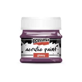 Pentart fényes akrilfesték 50 ml - lila