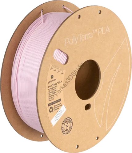 Rózsaszín - PolyMaker PolyTerra PLA 1,75mm 1KG