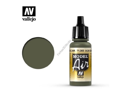 Vallejo - Model Air - A-24M Cam. Green 17 ml