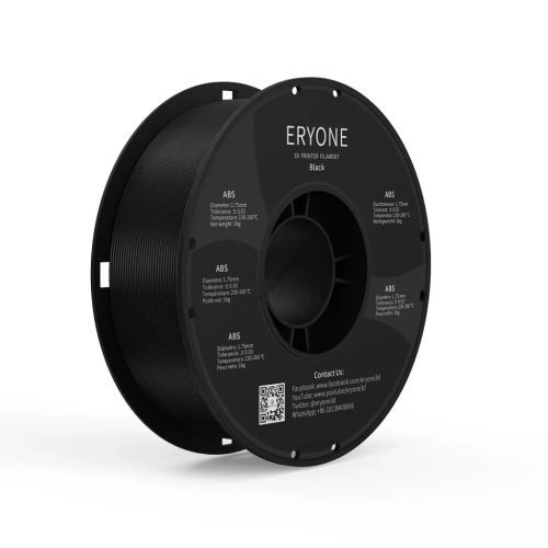 Eryone Fekete ABS 1,75mm 1KG