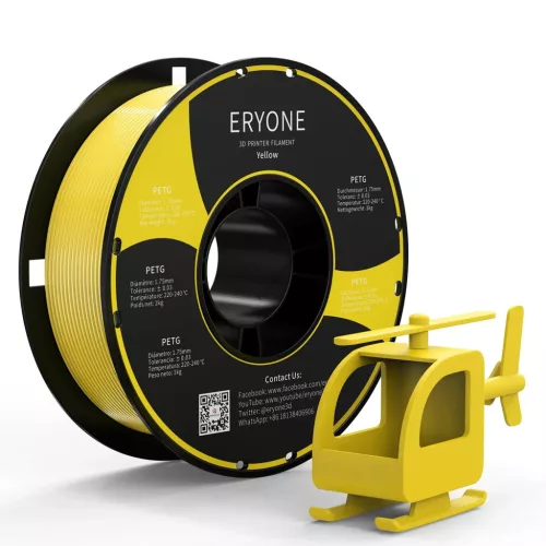Eryone Sárga PET-G 1,75mm 1KG