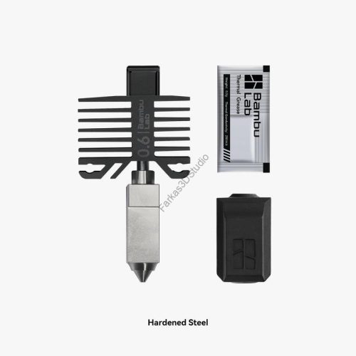 Bambu Lab X1 Series / P1P Hotend & Hardened Steel Nozzle 0,6mm