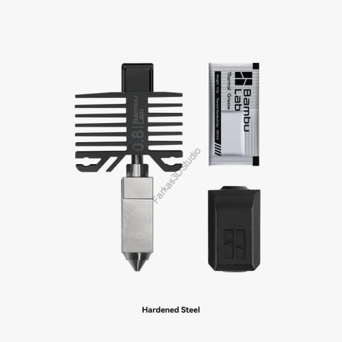 Bambu Lab X1 Series / P1P Hotend & Hardened Steel Nozzle 0,8mm
