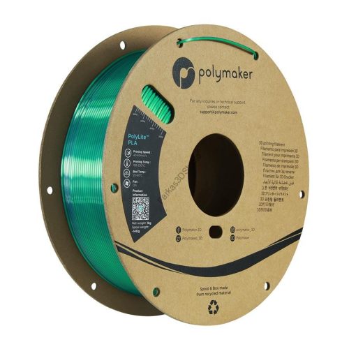 Jadeite (zöld - króm) - PolyMaker PolyLite PLA 1,75mm 1KG