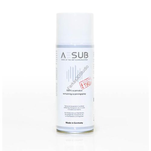 AESUB White 3D szkenner spray - 400ml
