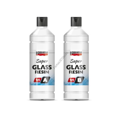 Pentart Szuper Üveggyanta 1:1 szett 125 ml