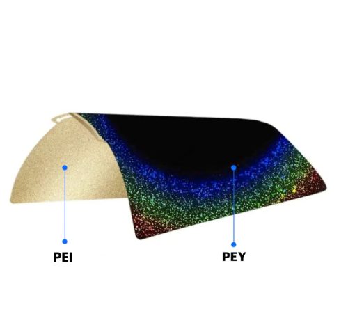ZIFLEX - PEY Star & PEI tárgyasztal Bambu Lab X1 Series / P1P 3D nyomtatókhoz