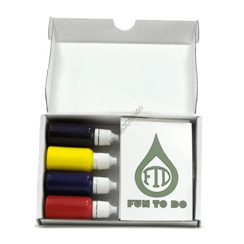 FunToDo UV gyanta színező csomag 4*20ml