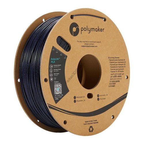 Galaxy Sötétkék- PolyMaker PolyLite PLA 1,75mm 1KG