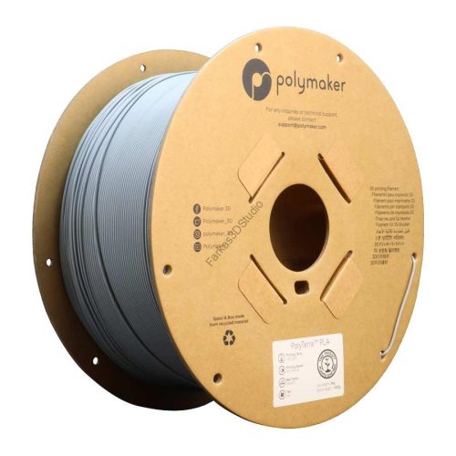 Szürke - PolyMaker PolyTerra PLA 1,75mm 3KG
