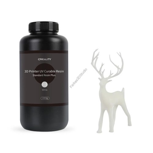 Fehér Creality UV 405nm Resin Plus, fotopolimer műgyanta 1KG